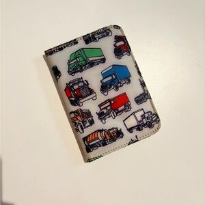 Colorful Truck Print Passport Holder